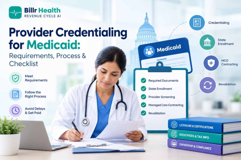 provider credentialing for medicaid